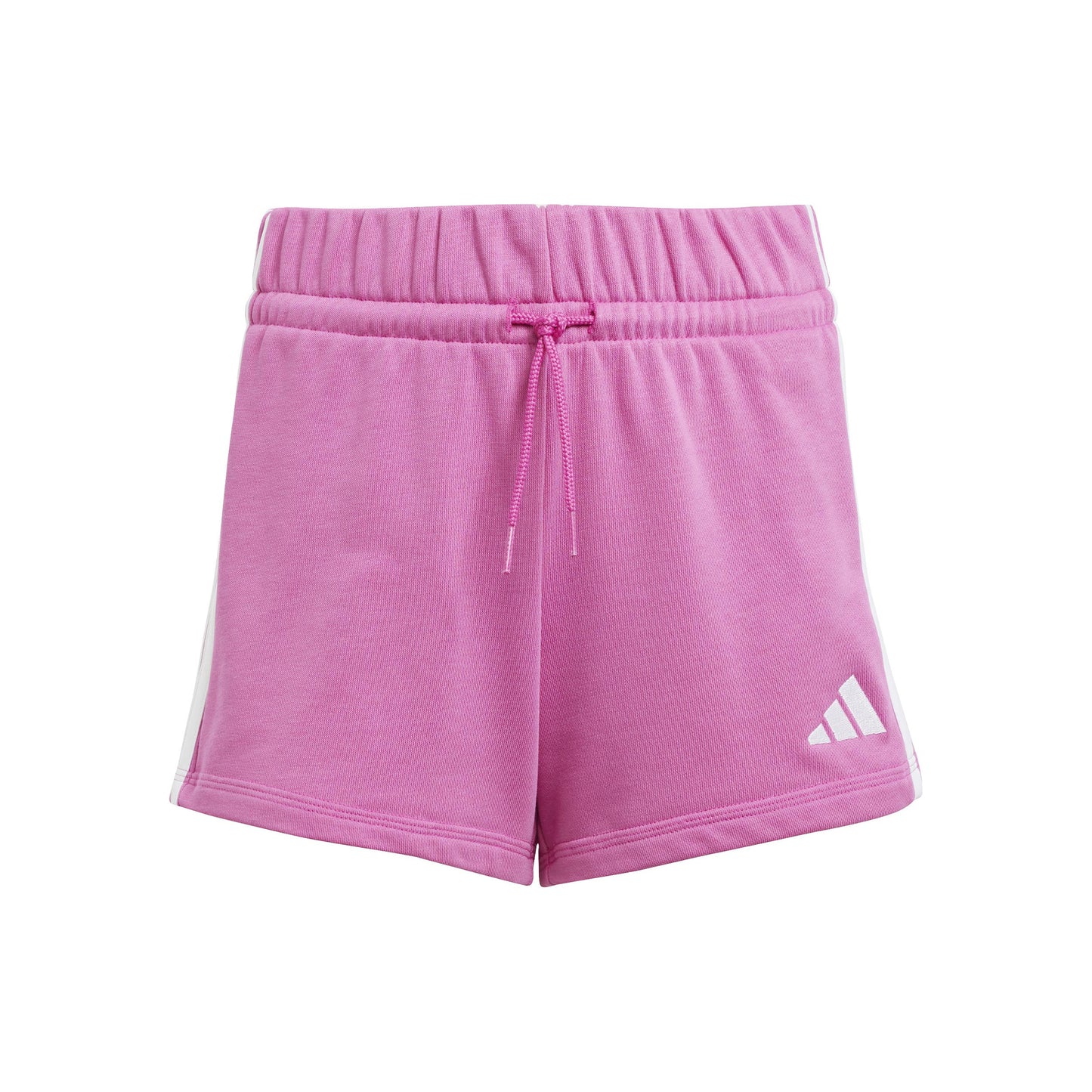adidas Essentials Pantaloncini Bambini-Rosa,Bianco
