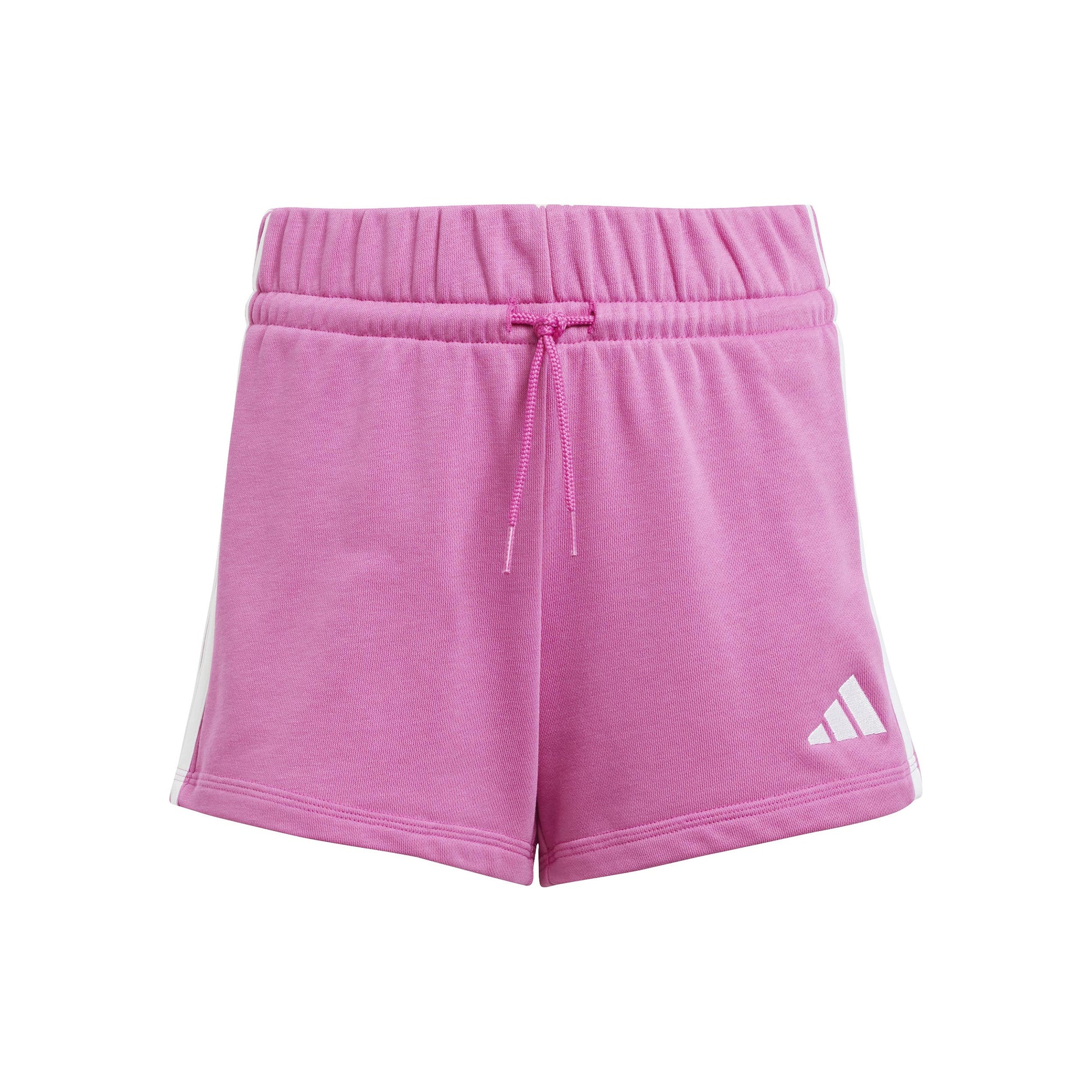 adidas Essentials Pantaloncini Bambini-Rosa,Bianco