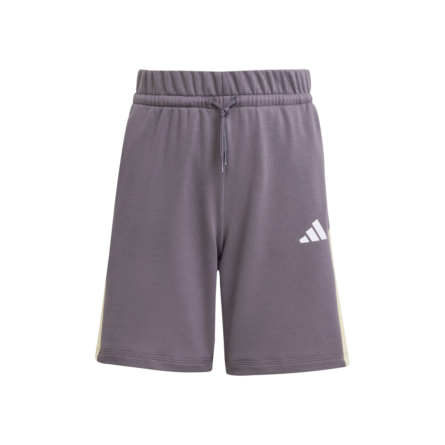 adidas Essentials Colorblocks Pantaloncini Bambini-Grigio Scuro,Giallo