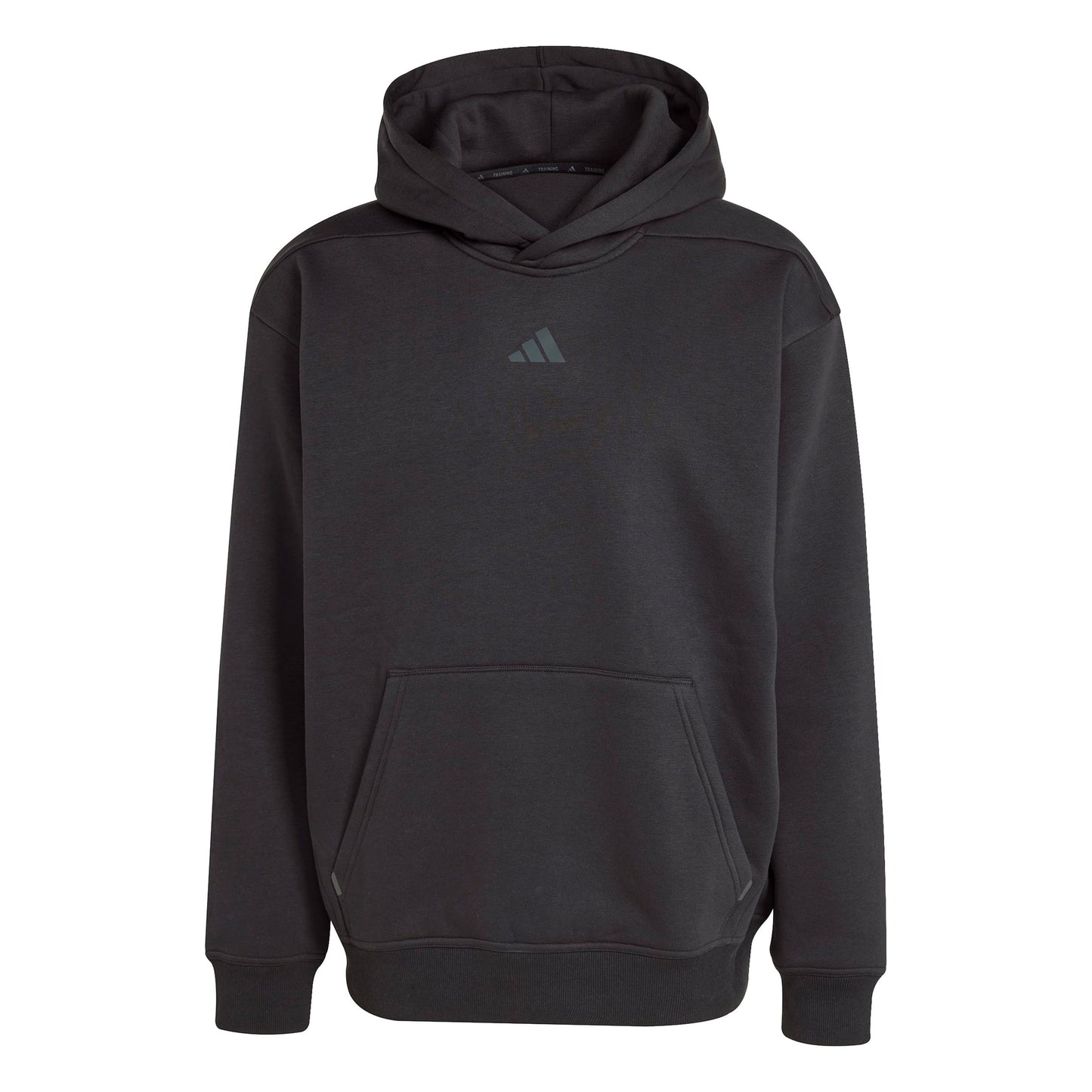 adidas Oversize Felpa Con Cappuccio Uomini-Nero