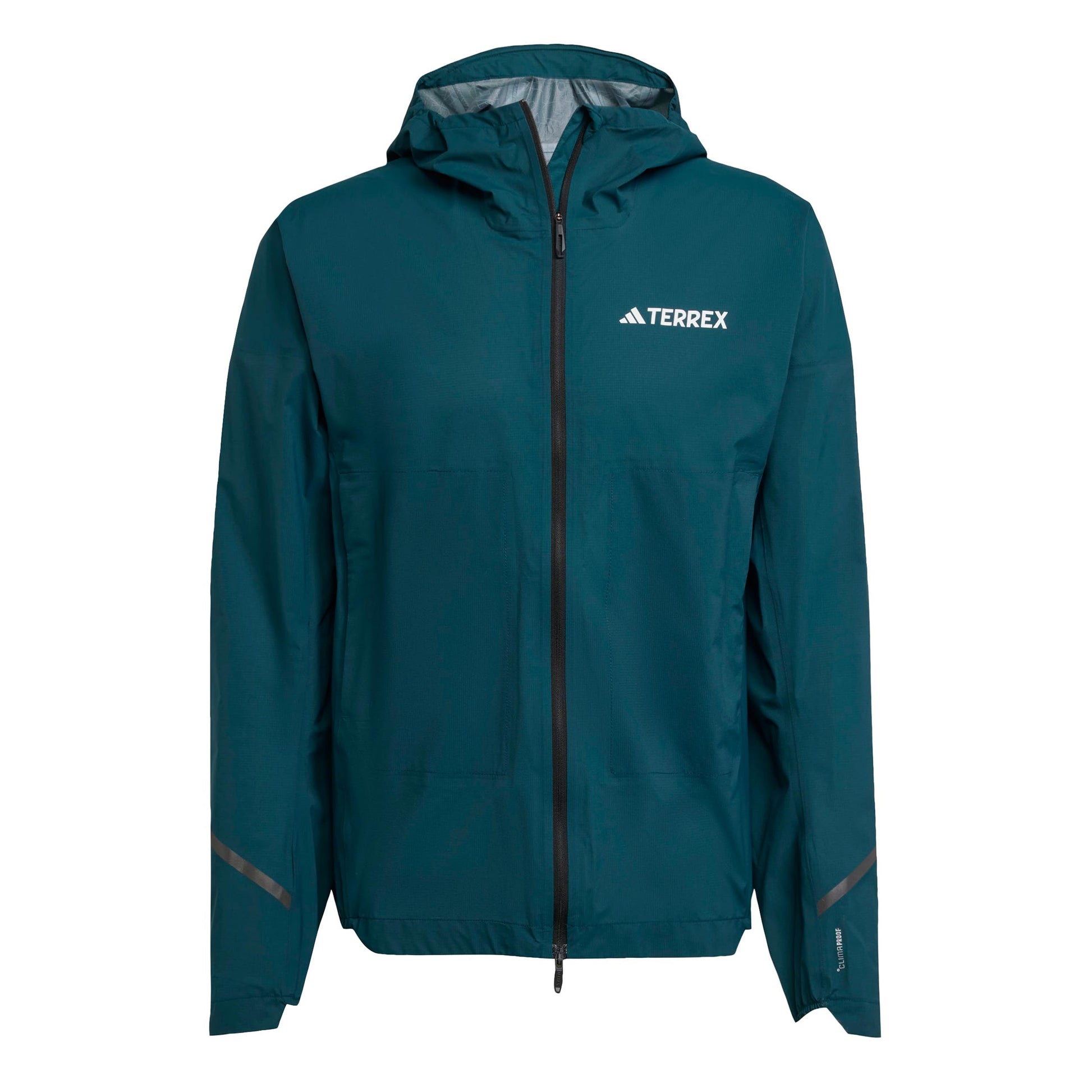 adidas Terrex XPR Light Rain Giacca Da Corsa Uomini-Color Petrolio