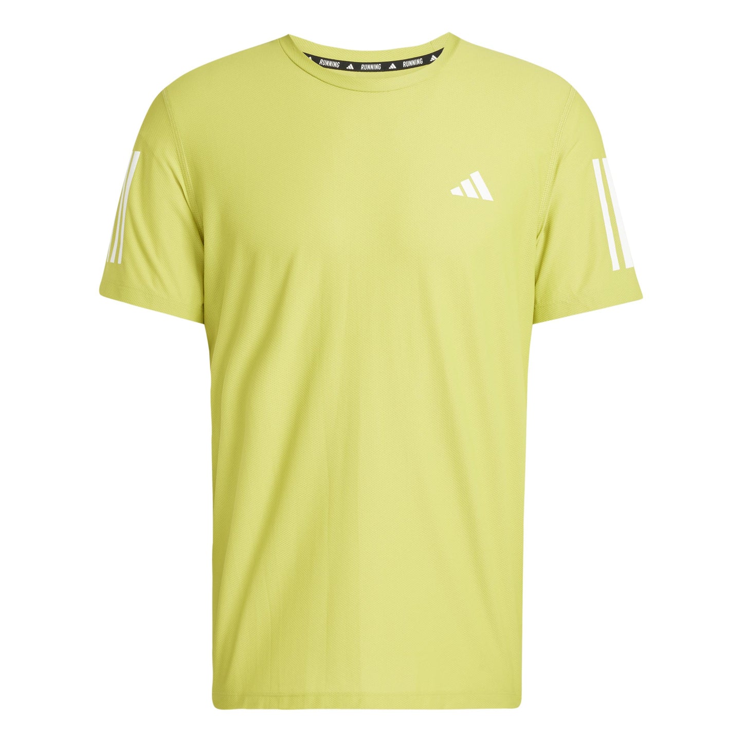 adidas Own The Run Camicia Da Corsa Uomini-Giallo