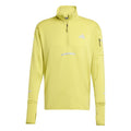 Adi365 Warm Half-Zip Camicia Da Corsa Uomini-Giallo