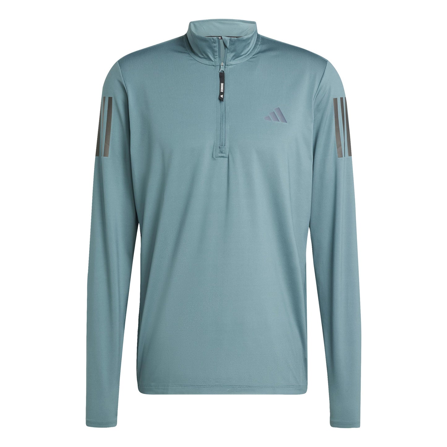 adidas Own The Run Half-Zip Camicia Da Corsa Uomini-Verde Scuro