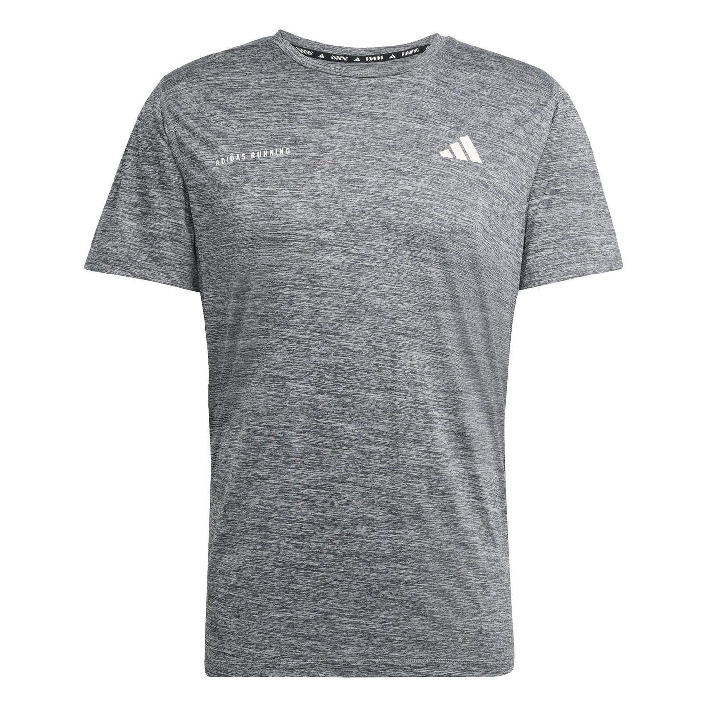 adidas Own The Run Camicia Da Corsa Uomini-Nero,Grigio Scuro