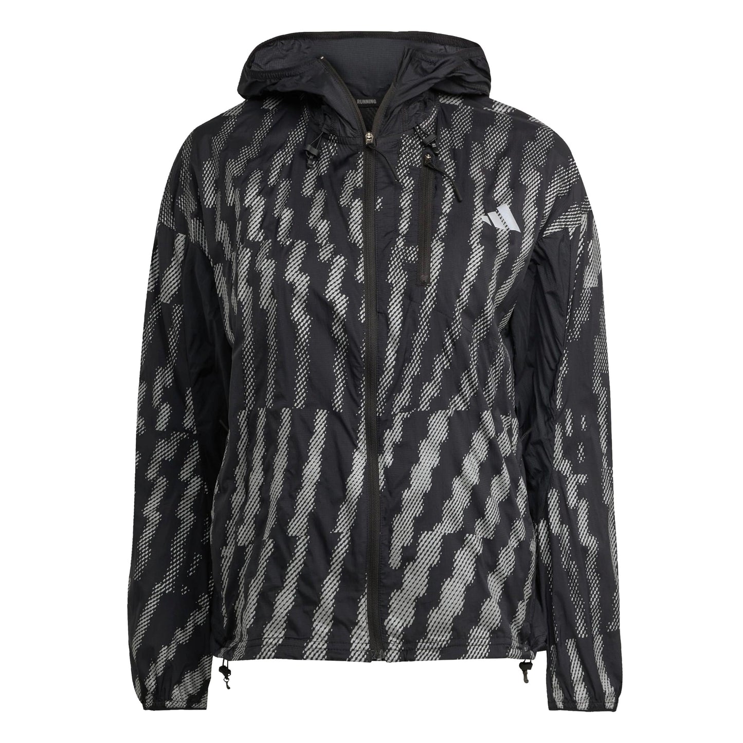 adidas Adi365 High Visible Giacca Da Corsa Donna-Nero,Argento
