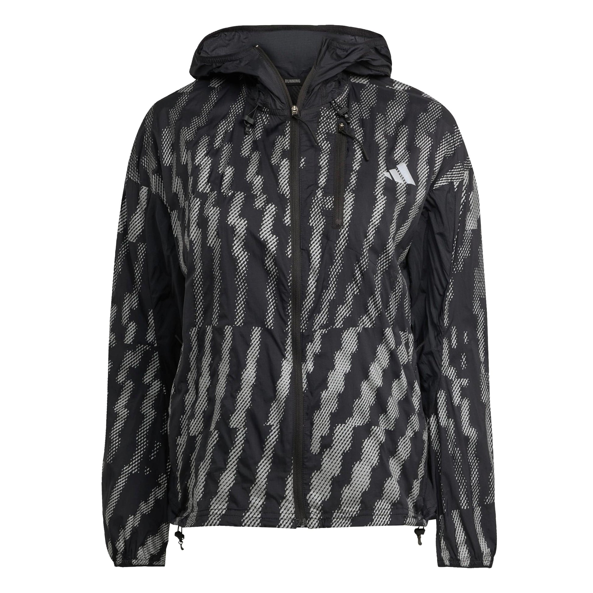adidas Adi365 High Visible Giacca Da Corsa Donna-Nero,Argento
