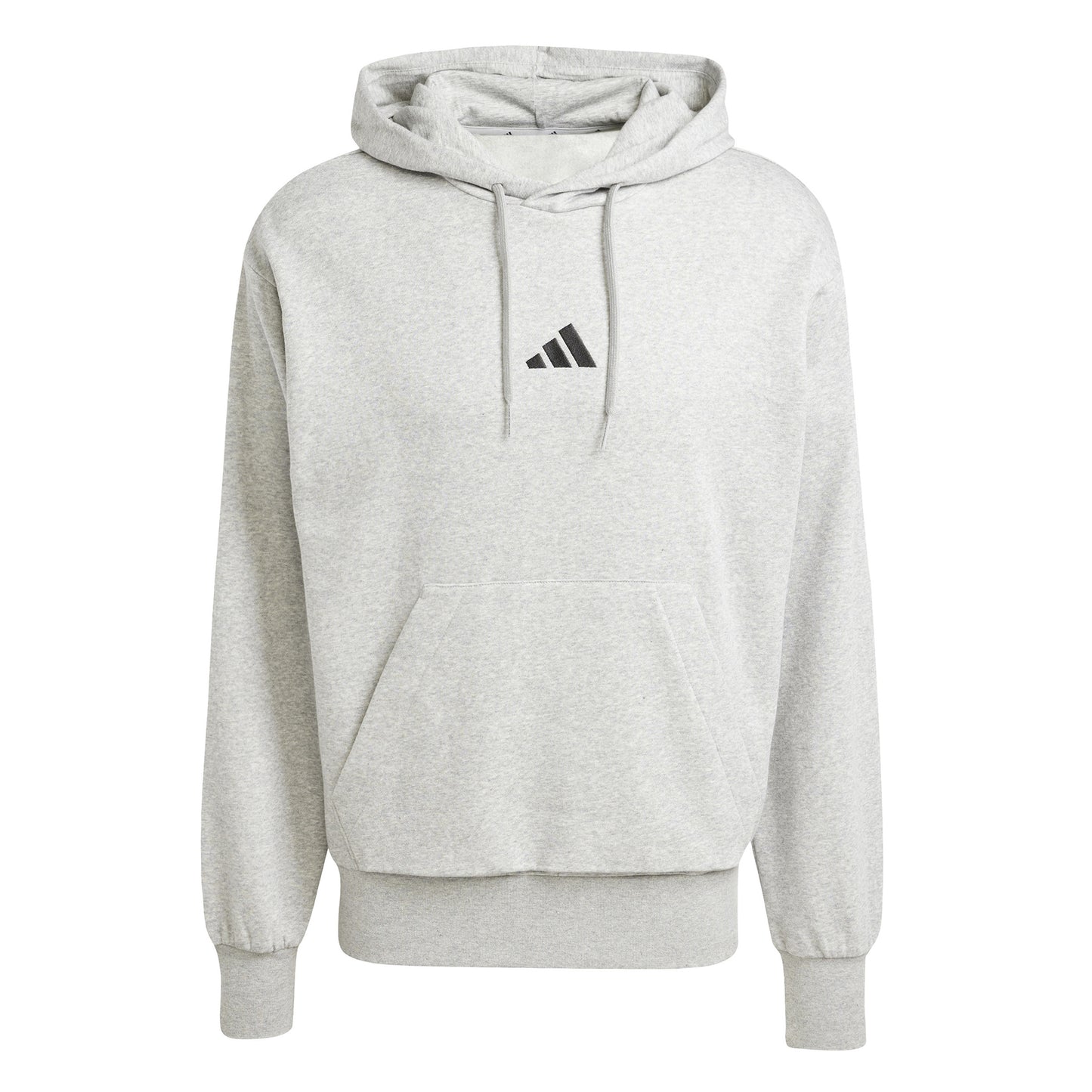 adidas Feelcozy Felpa con cappuccio Uomini - grigio chiaro,