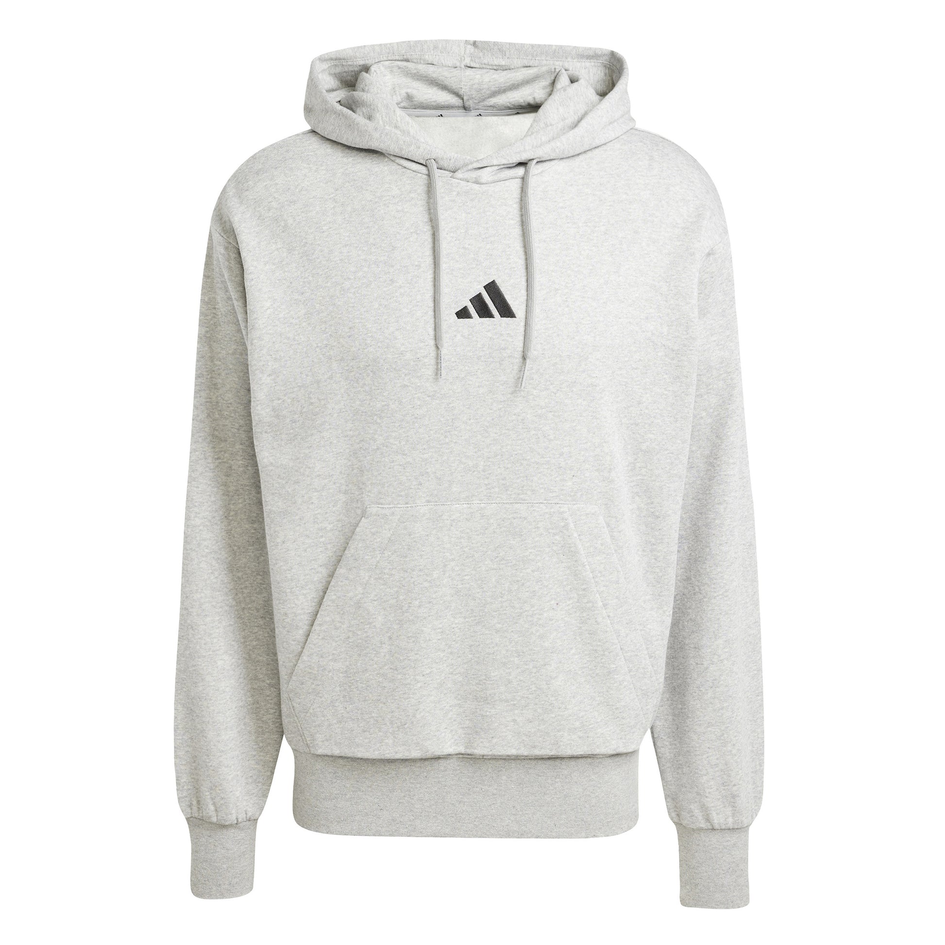 adidas Feelcozy Felpa con cappuccio Uomini - grigio chiaro,