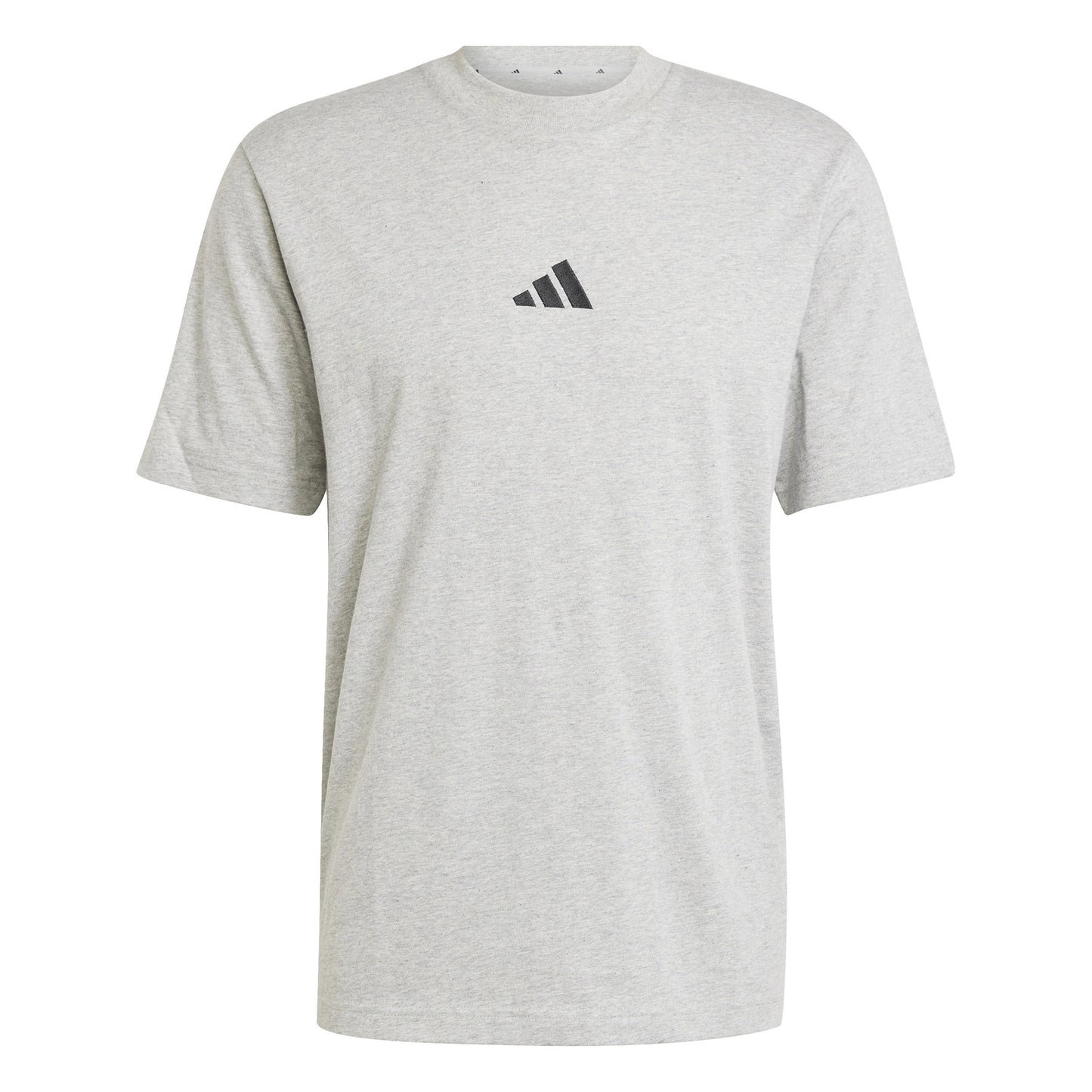 adidas Essentials Small Logo Maglietta Uomini - grigio chiaro,