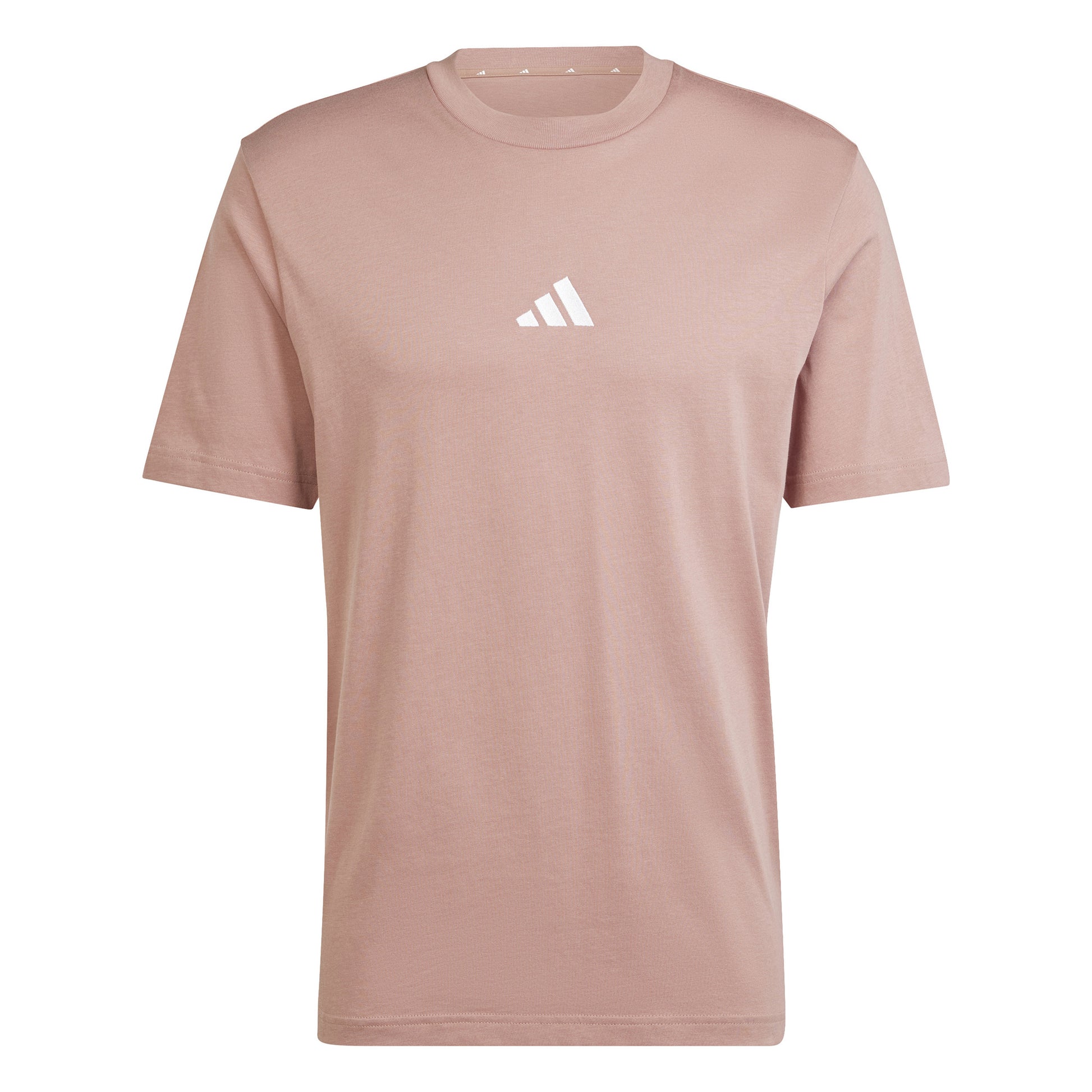 adidas Essentials Small Logo Maglietta Uomini - rosa antico,