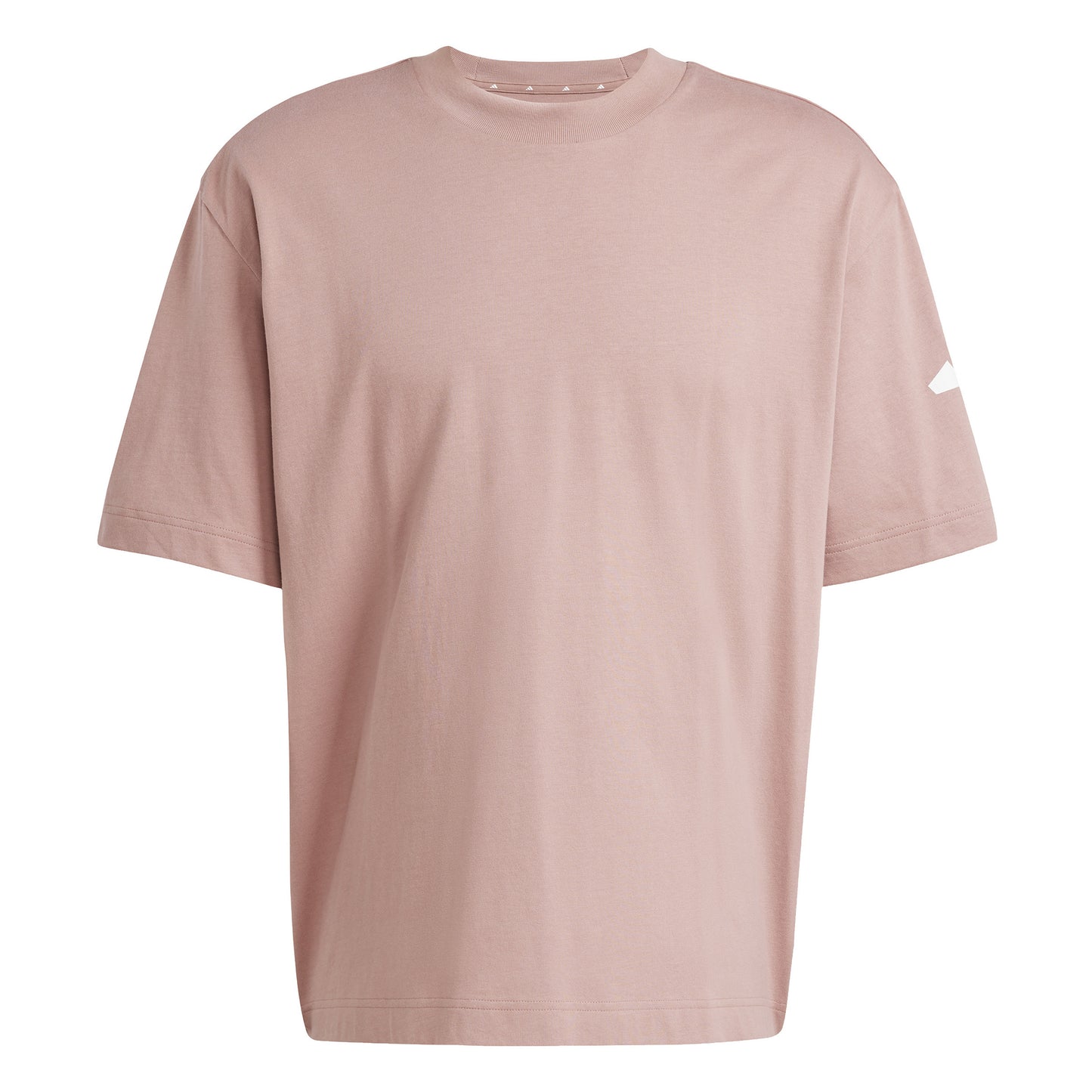 adidas Essentials Loose Fit 3 Bar Logo Maglietta Uomini - rosa antico,