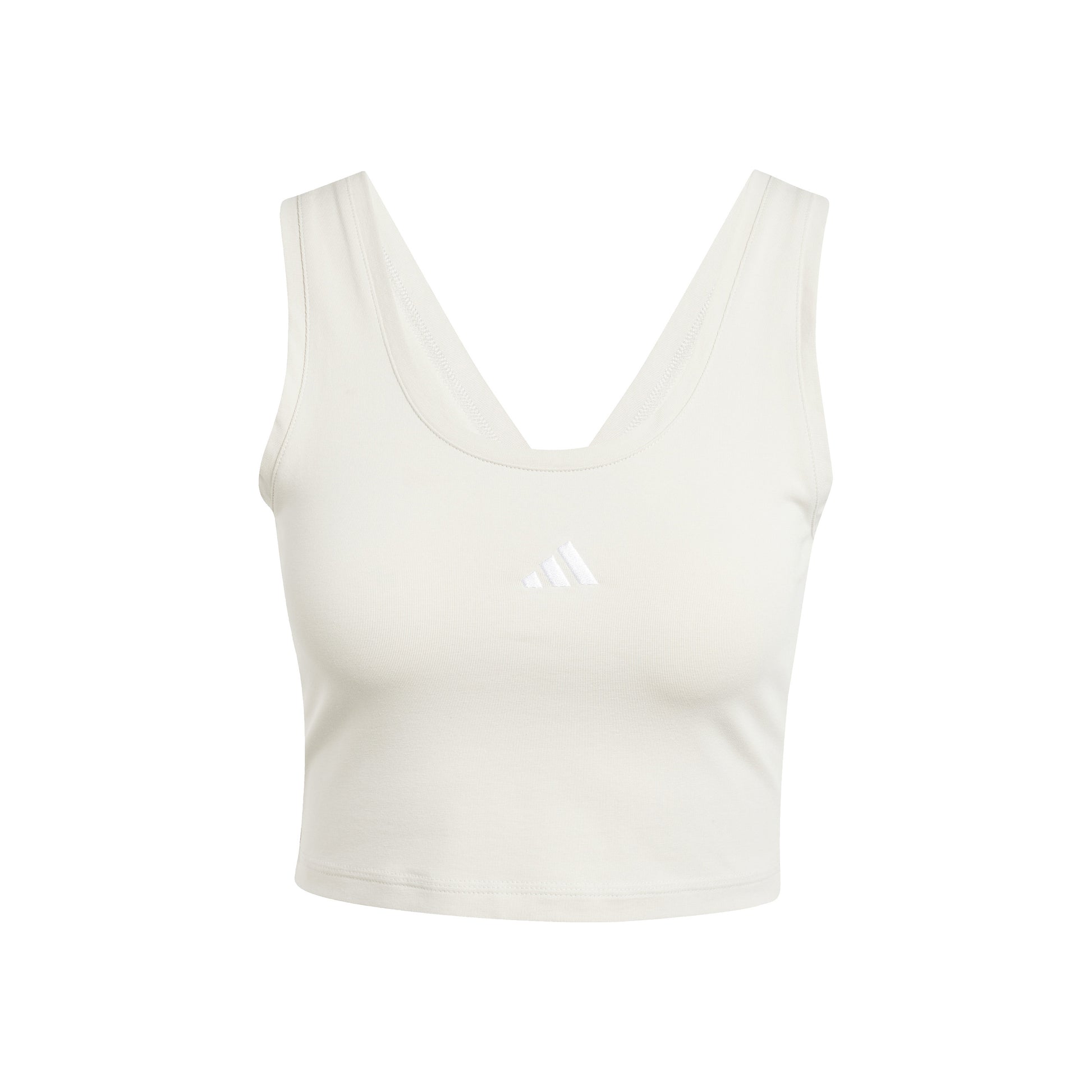 adidas Essentials Small Logo Canottiera Donna - grigio,