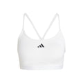 Aeroreact Training 3Stripes Reggiseni sportivi Donna - bianco