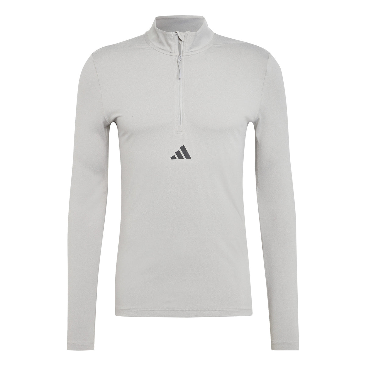 adidas Workout Half-Zip Manica Lunga Uomini-Grigio