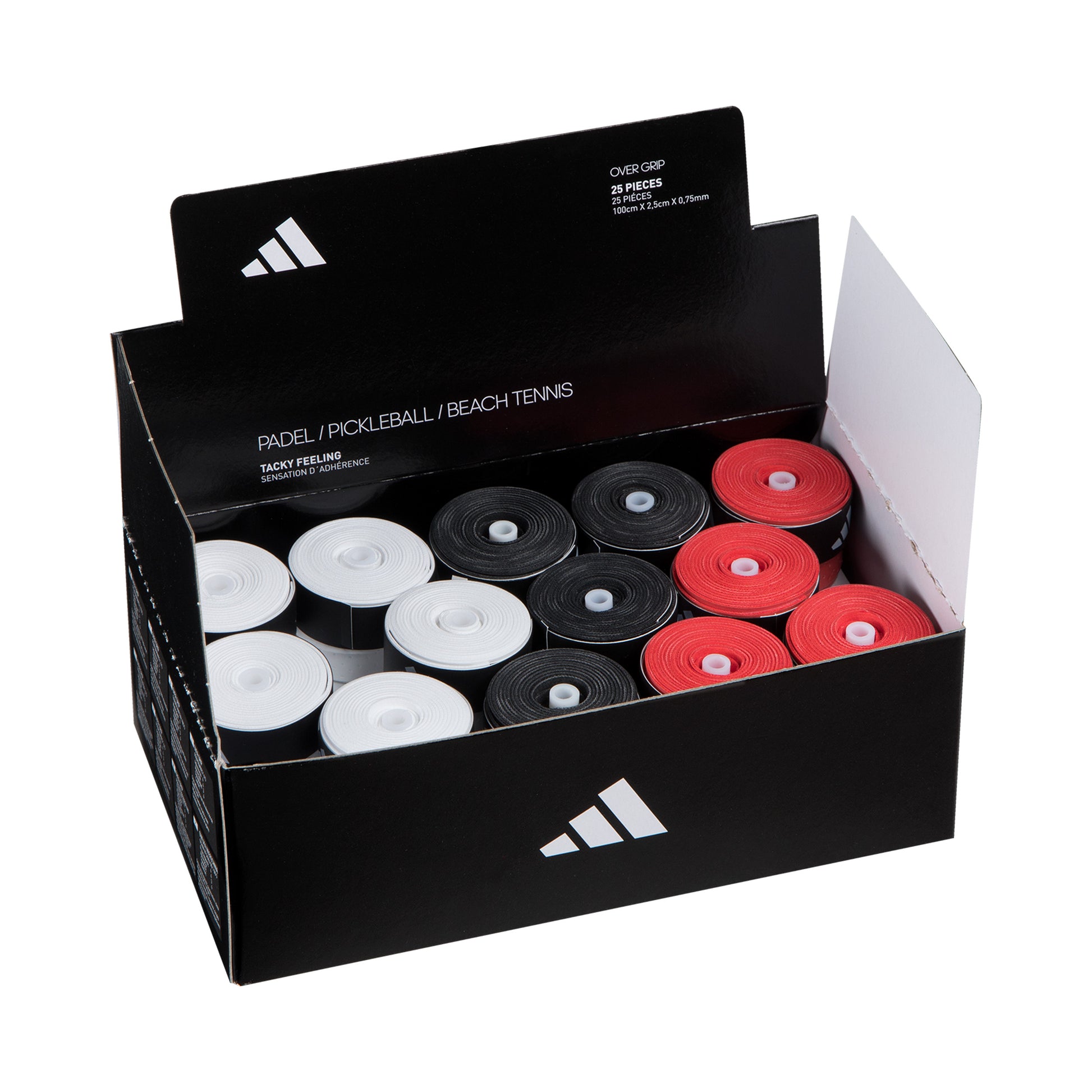 adidas Box of overgrip  Scatola da 25 - multicolore
