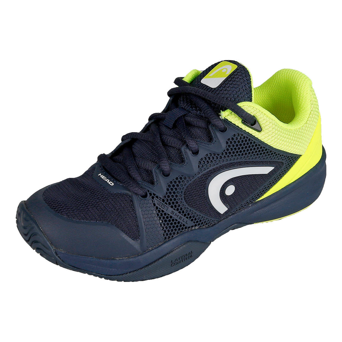 HEAD Revolt Pro 2.5 Scarpa per tutte le superfici Bambini - blu scuro, giallo limone