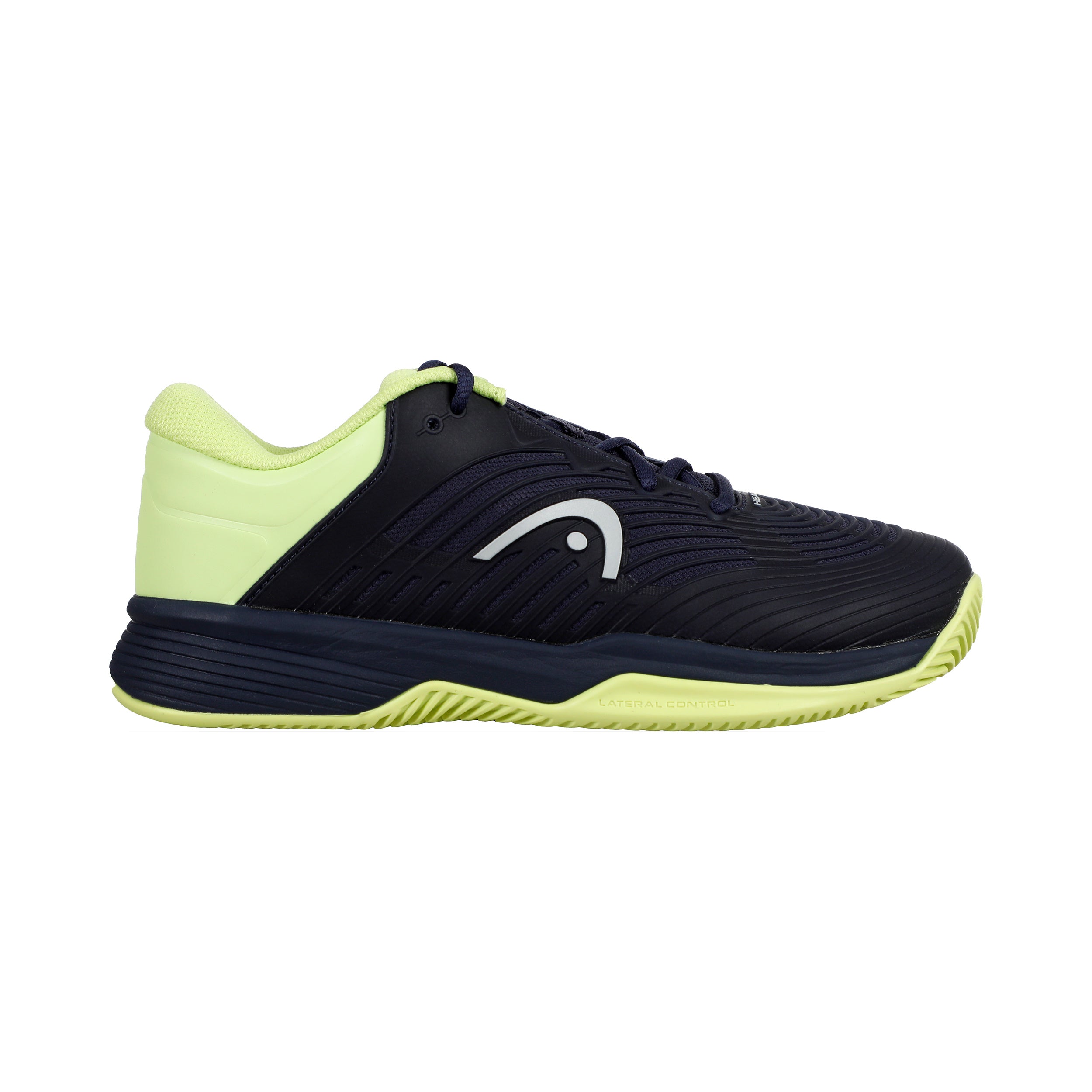 HEAD Revolt Pro 4.5 Scarpa Per Terra Rossa Bambini-Blu Scuro,Lime