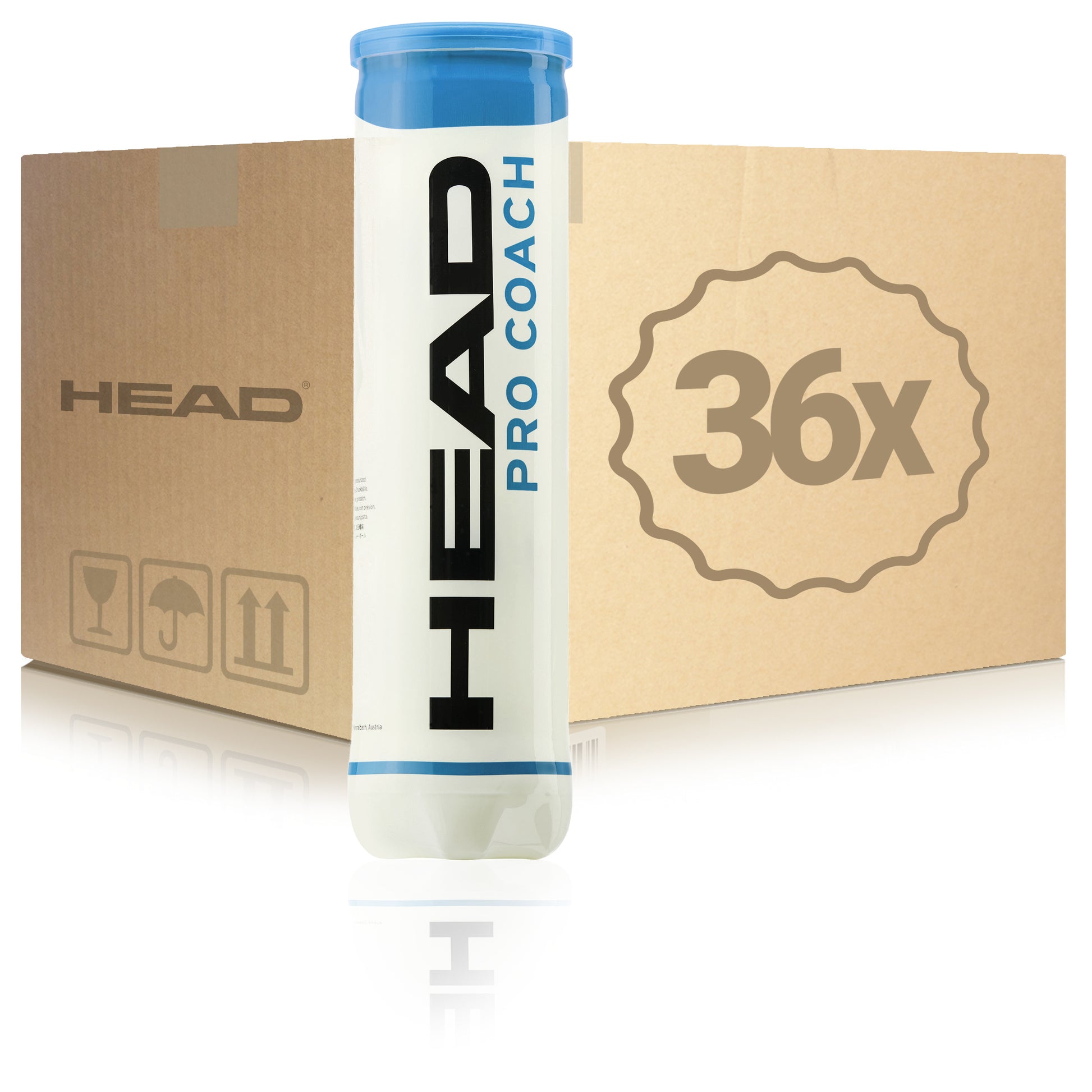 HEAD 36 tubi da 4 Pro Coach Nel cartone