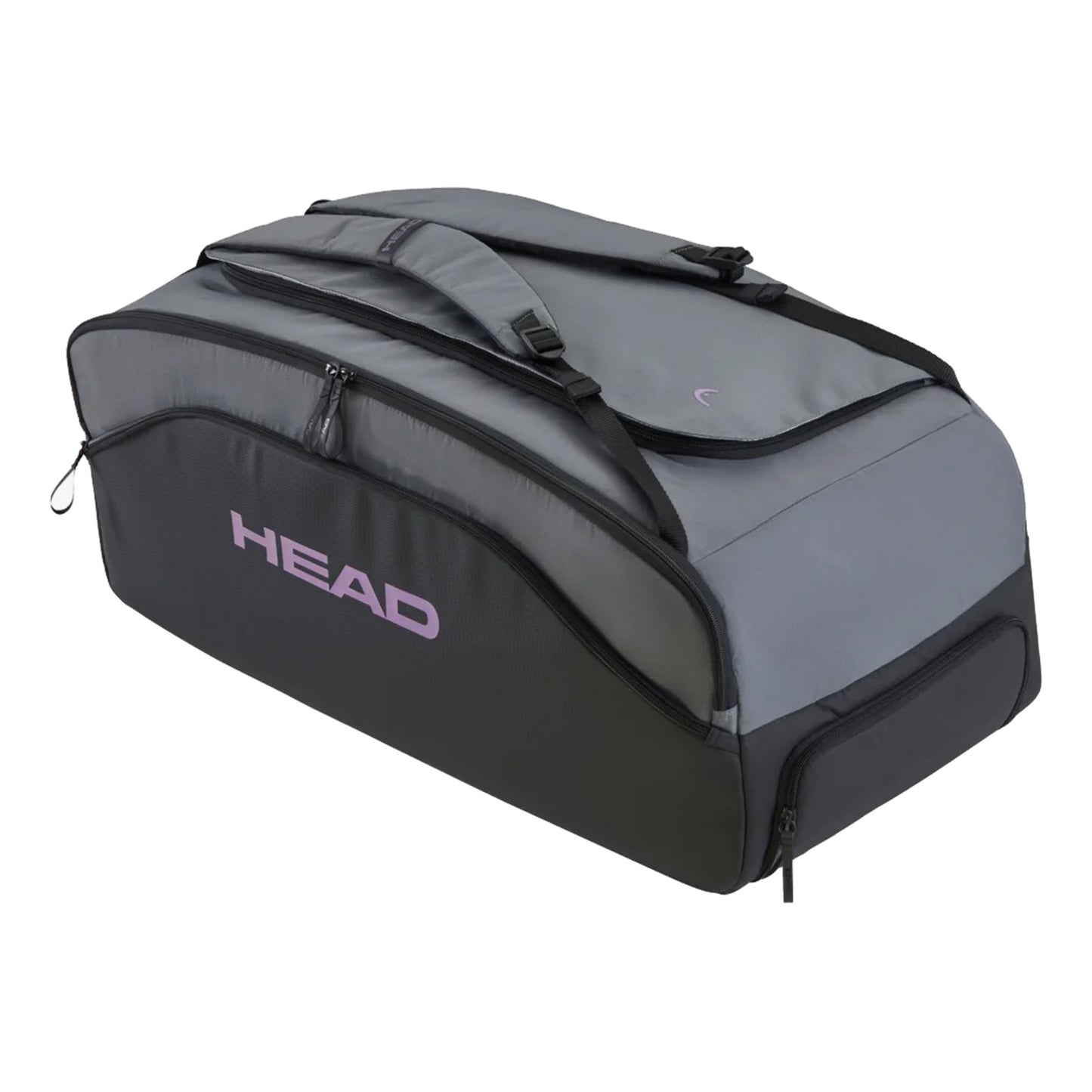 HEAD Pro X Duffle Borsa Sportiva-Nero,Grigio