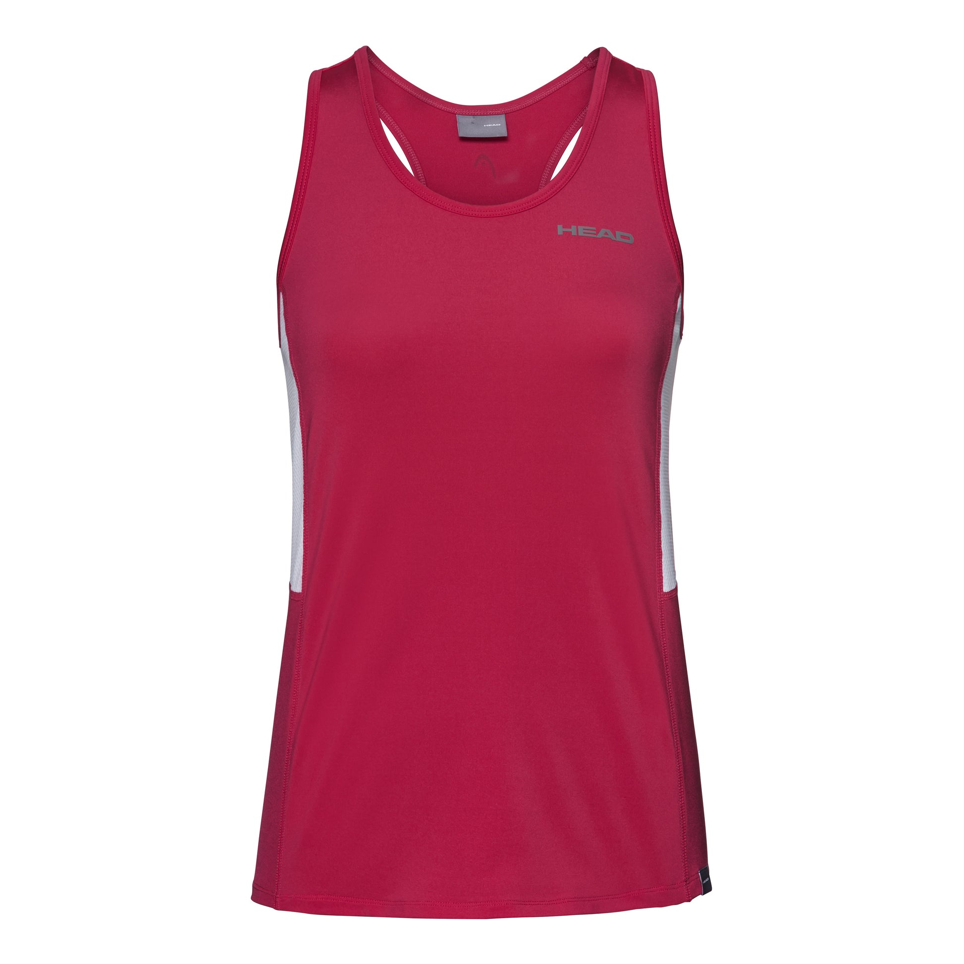 HEAD Club Canottiera Ragazze - berry, bianco