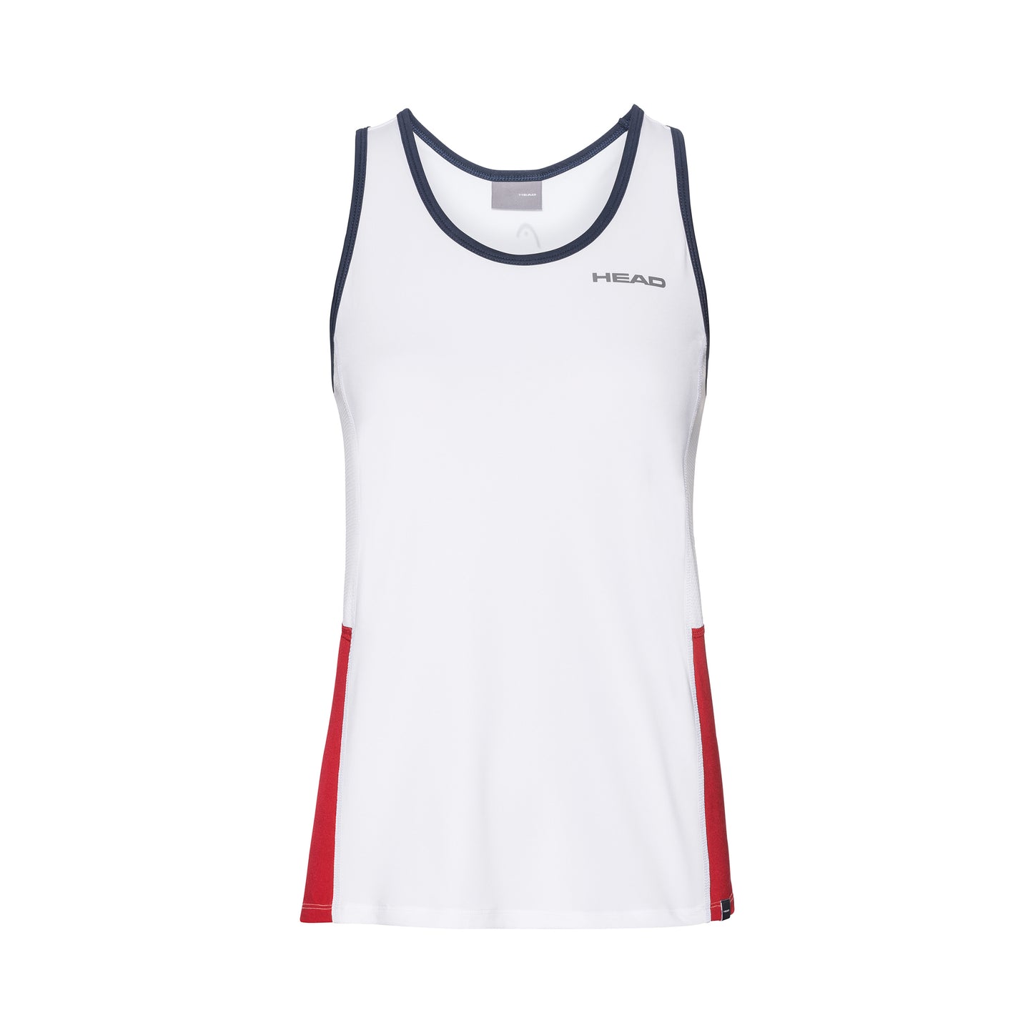 HEAD Club Canottiera Ragazze - bianco, rosso