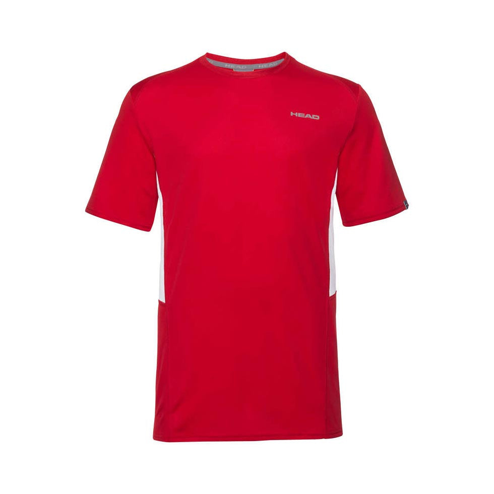 HEAD Tech Maglietta Ragazzi - rosso, bianco