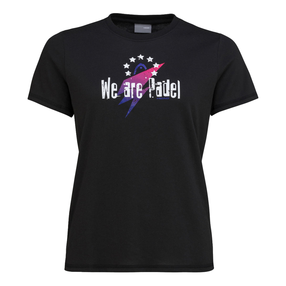 HEAD WAP Star Padel Maglietta Donna - nero,
