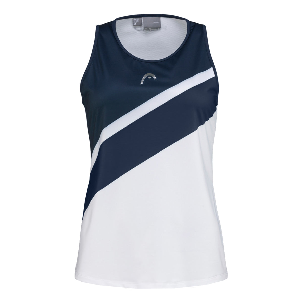 HEAD Performance Canottiera Donna - bianco, blu