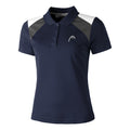 Club 22 Polo Donna - blu scuro, grigio