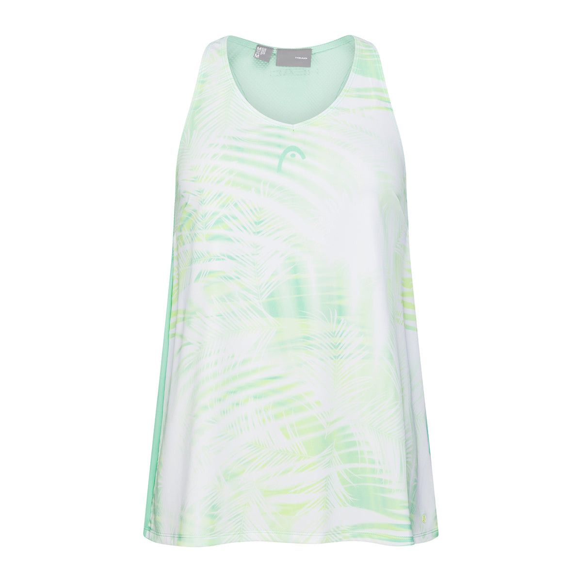 HEAD Agility Tech Canottiera Donna - verde, mint