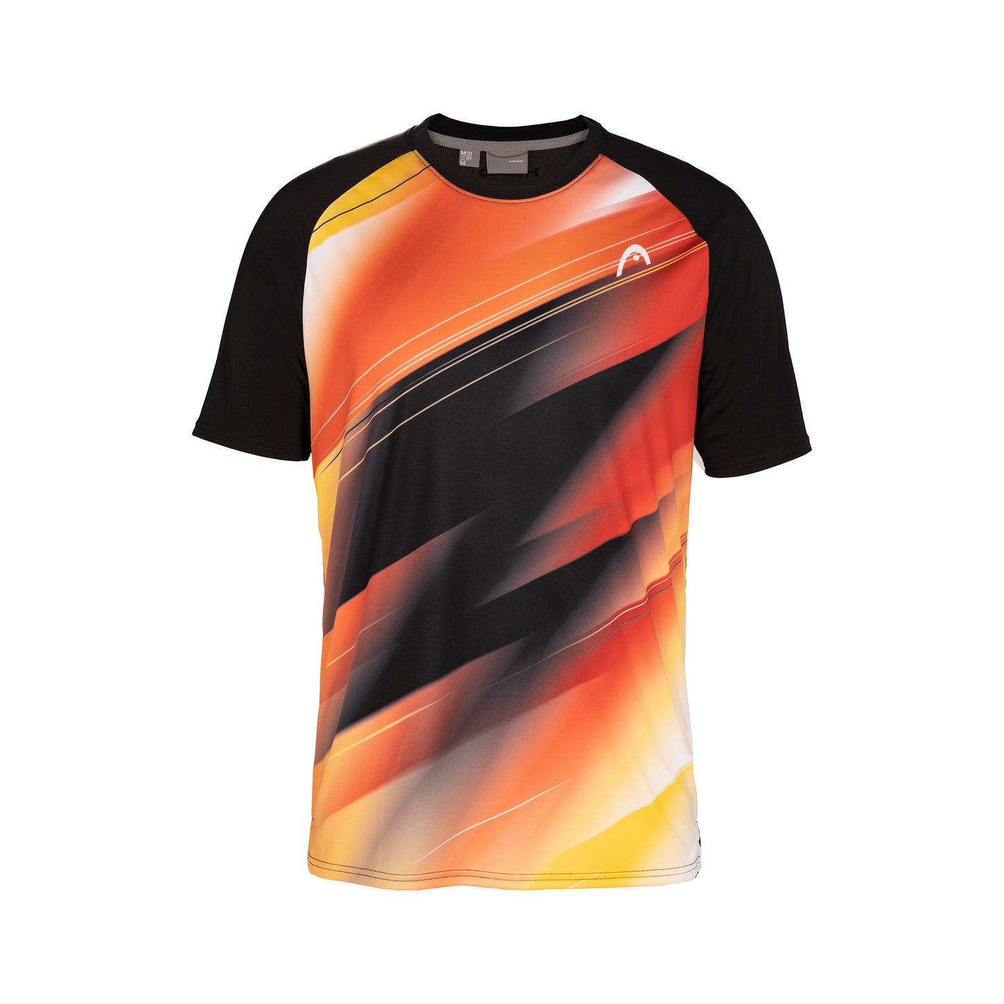 HEAD DTB Topspin Maglietta Bambini - nero, multicolore