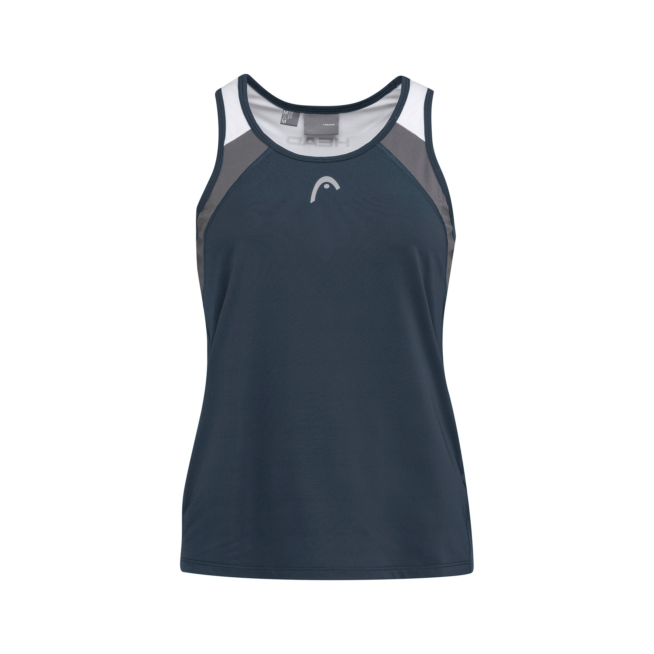 HEAD Club 22 Canottiera Ragazze - blu scuro, bianco