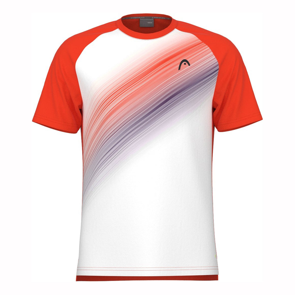 HEAD Topspin Maglietta Uomini - rosso,