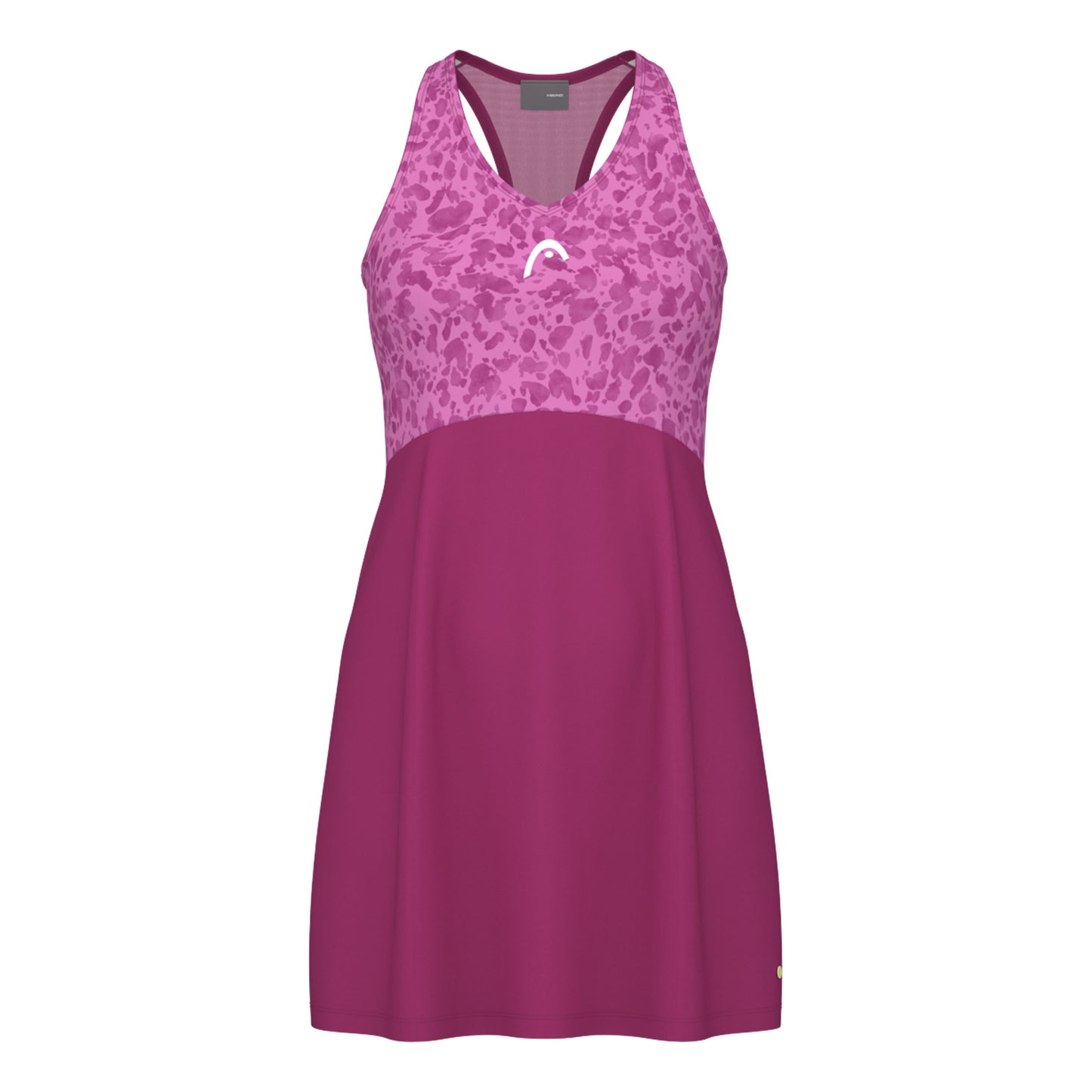 HEAD Spirit Abito Donna-Berry,Rosa
