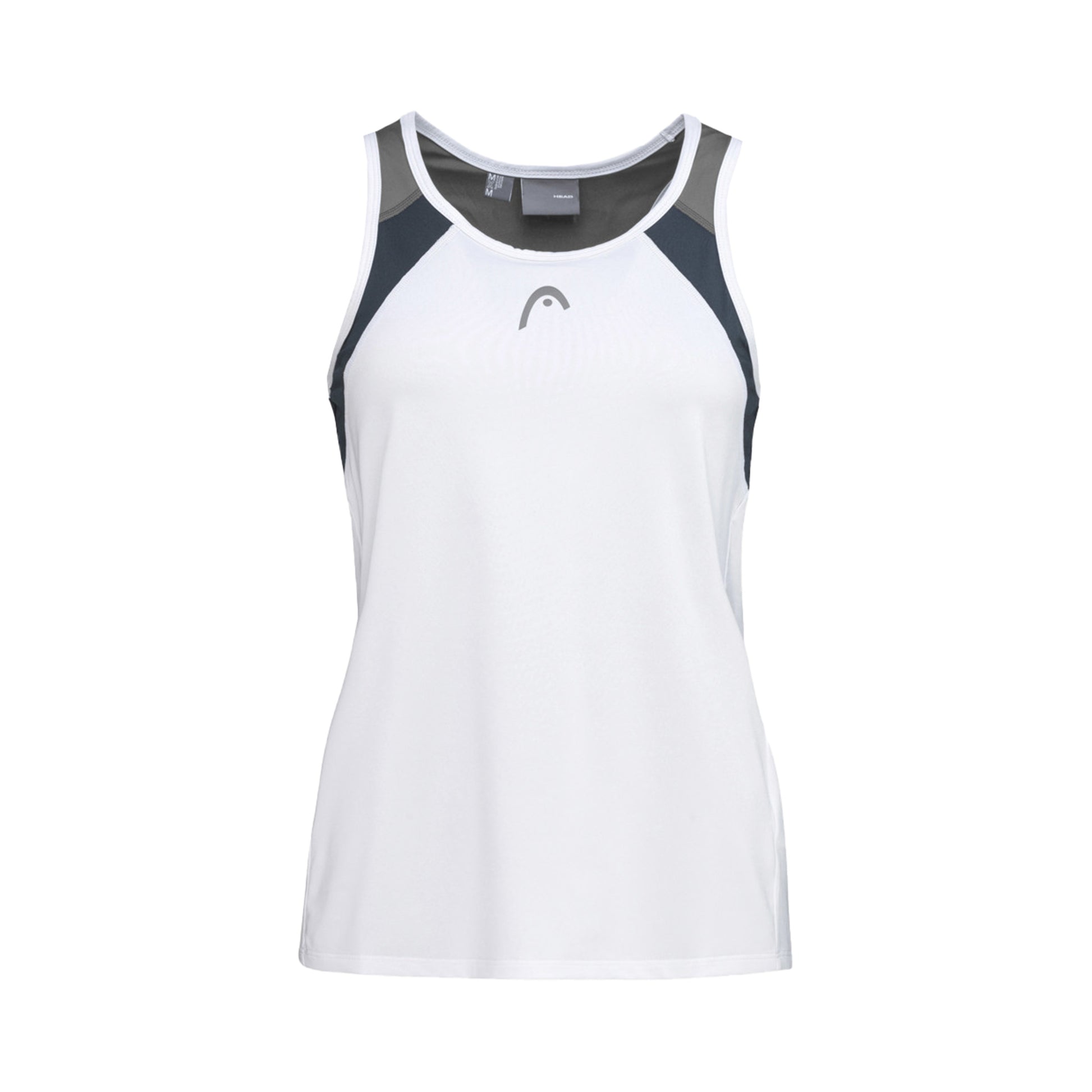 HEAD Club 22 Canottiera Ragazze - bianco, blu scuro