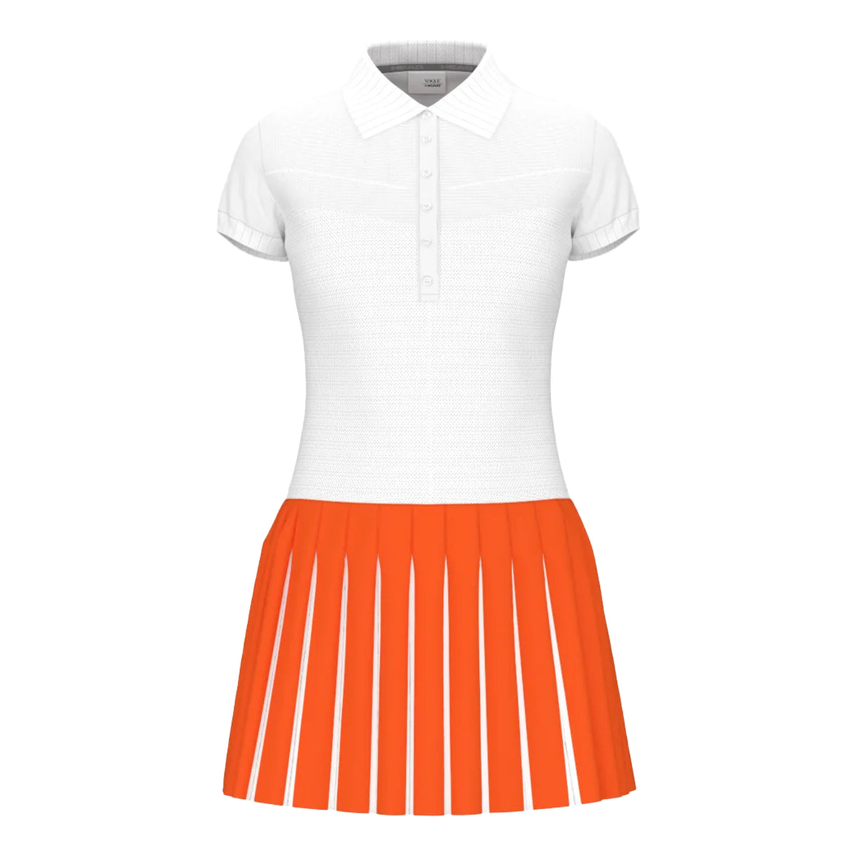 HEAD Vogue Abito Donna - bianco, arancione