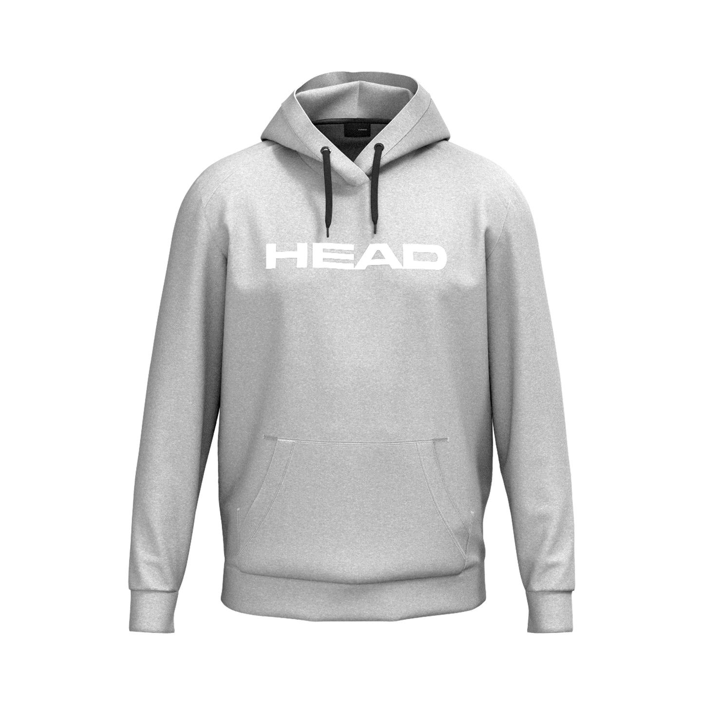 HEAD Club Original Felpa Con Cappuccio Bambini-Grigio Chiaro