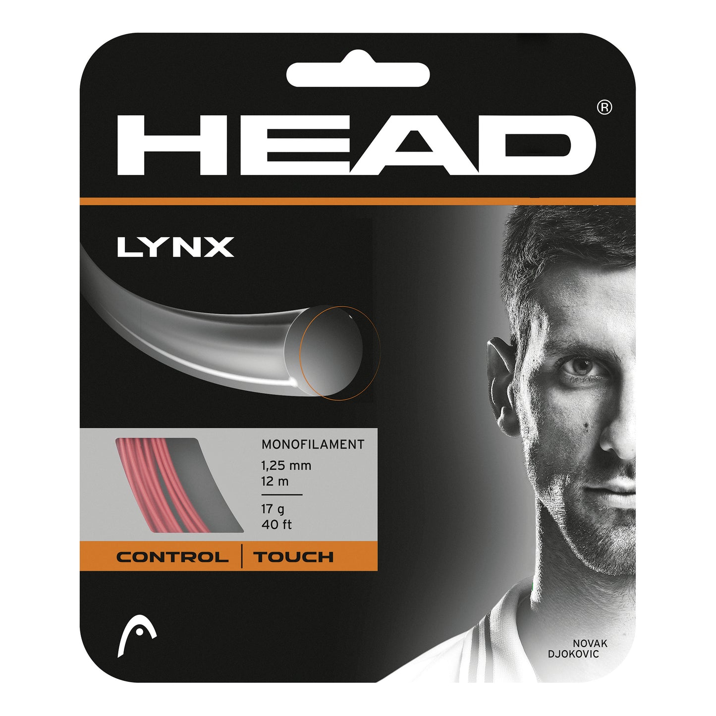 HEAD Lynx  Set di corde 12m -rosso