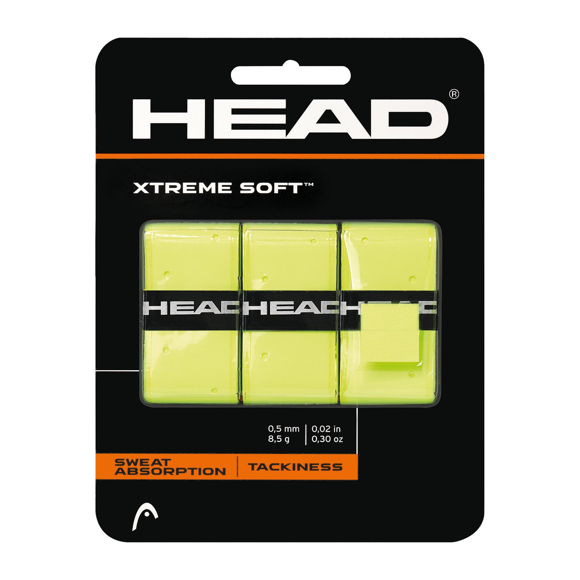 HEAD Xtreme Soft Confezione Da 3-Giallo