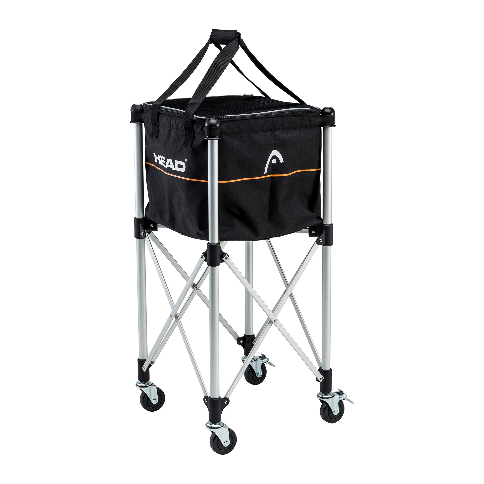 HEAD Carrello Per Palline-Nero,Argento