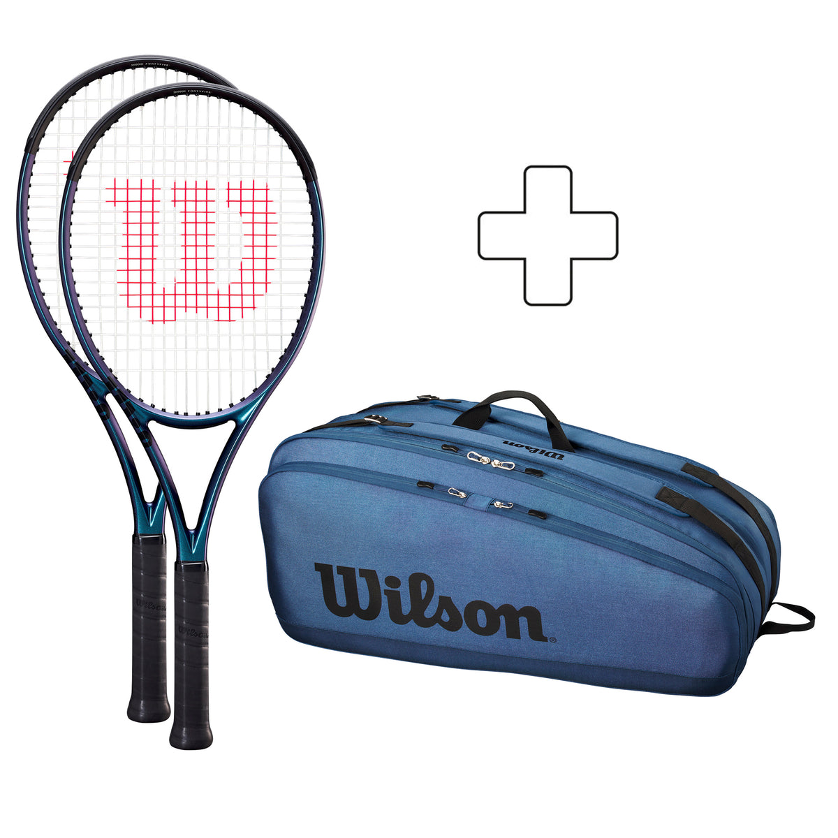 Wilson 2 100 V4.0 In aggiunta borsa per racchetta