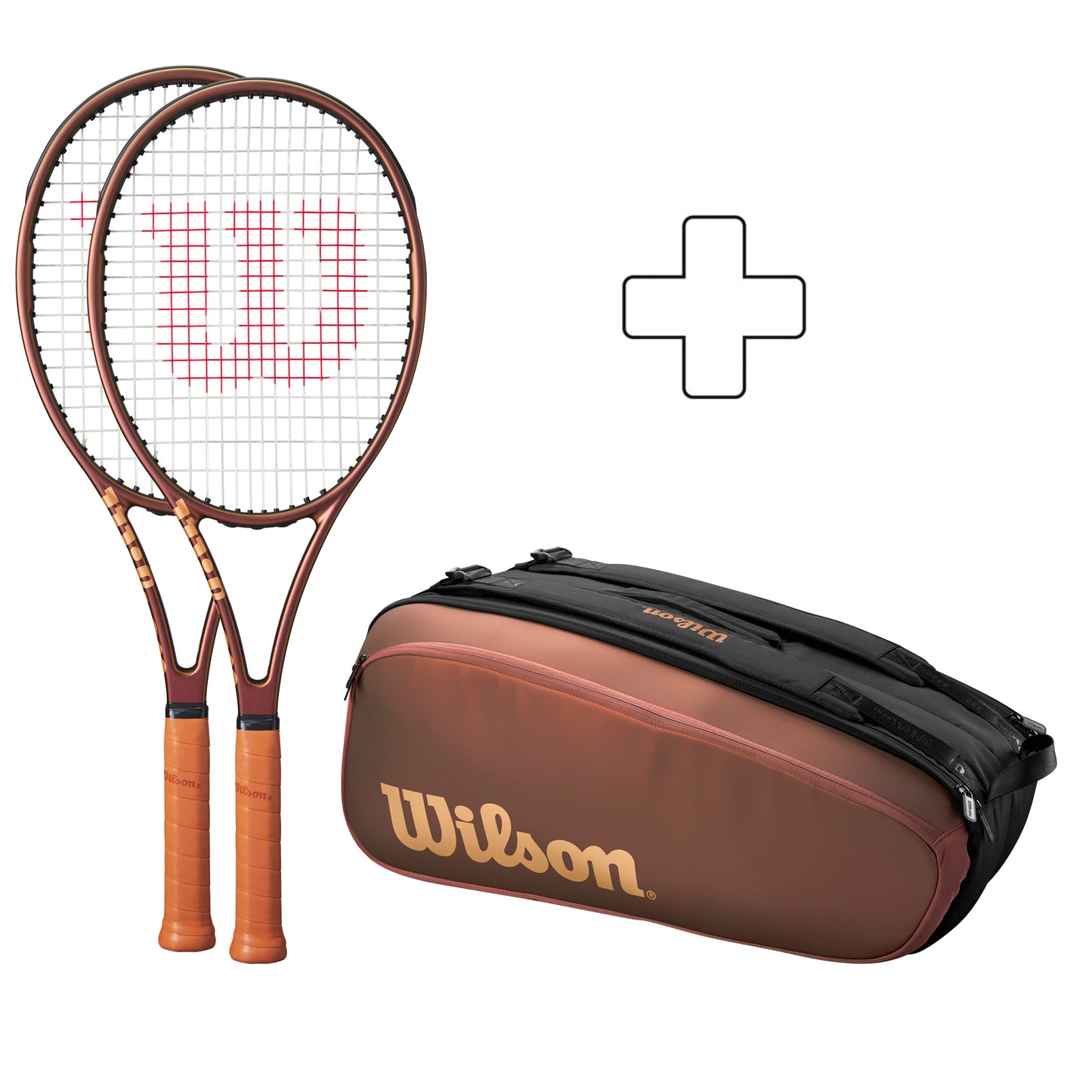 Wilson Confezione da 2 97L V14 In aggiunta borsa per racchetta