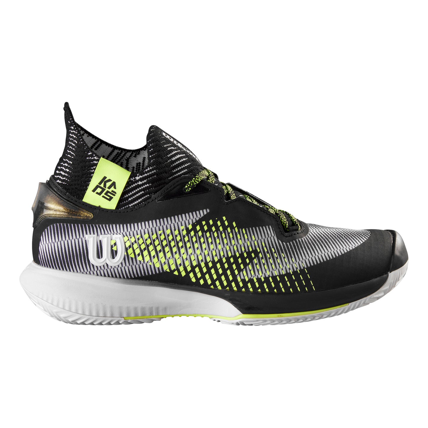 Wilson Rapide Sft Scarpa per terra rossa Uomini - nero, giallo neon