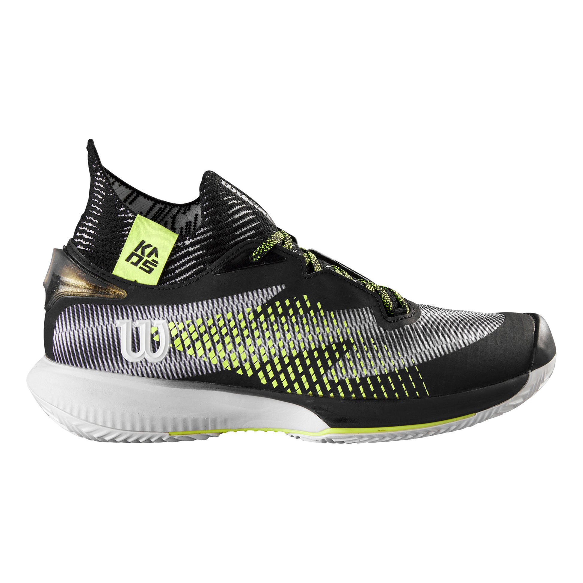 Wilson Rapide Sft Scarpa per terra rossa Uomini - nero, giallo neon