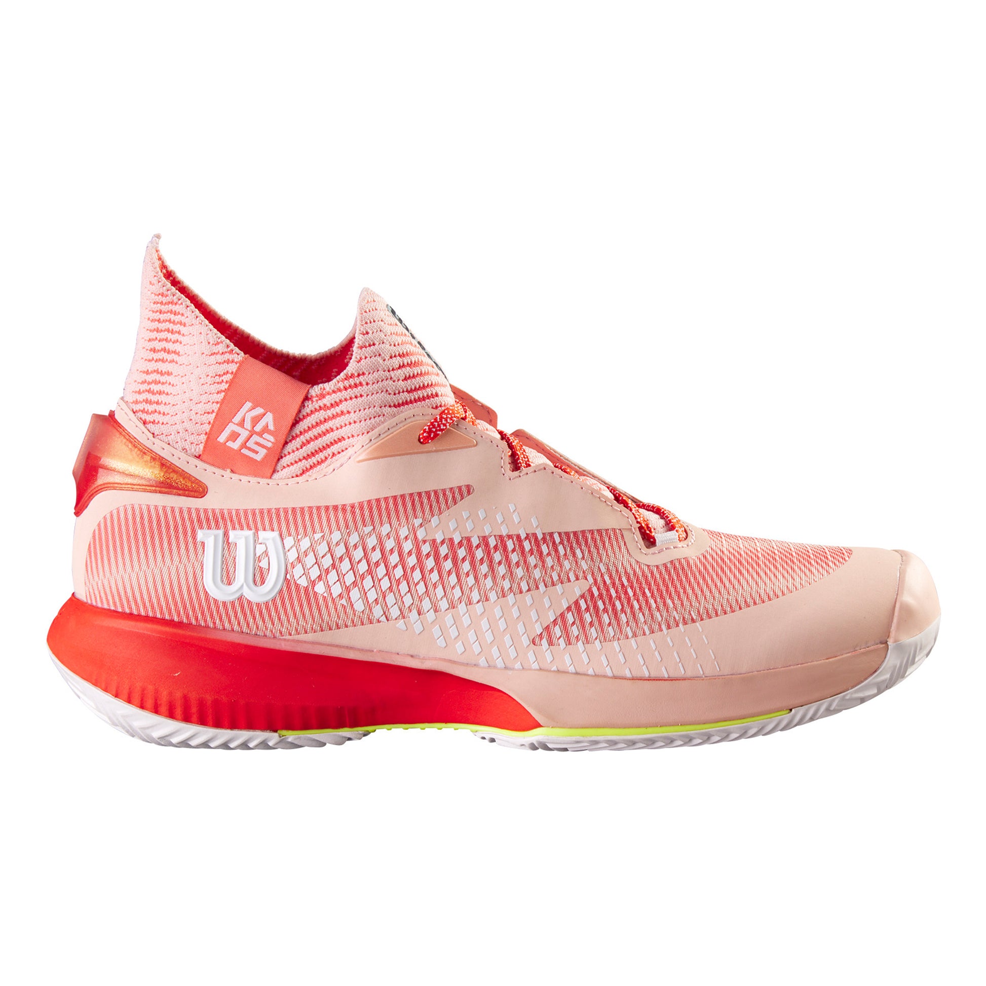 Wilson Kaos Rapide SFT Scarpa Per Terra Rossa Donna-Corallo