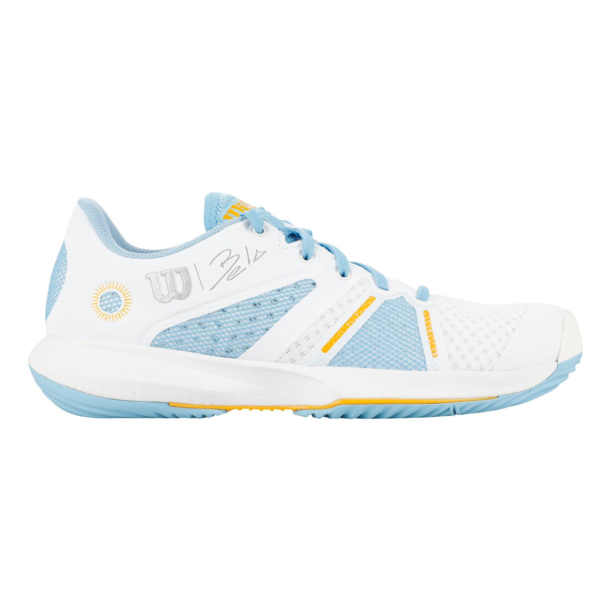 Wilson Bela Pro Scarpa da padel Uomini - bianco, blu chiaro