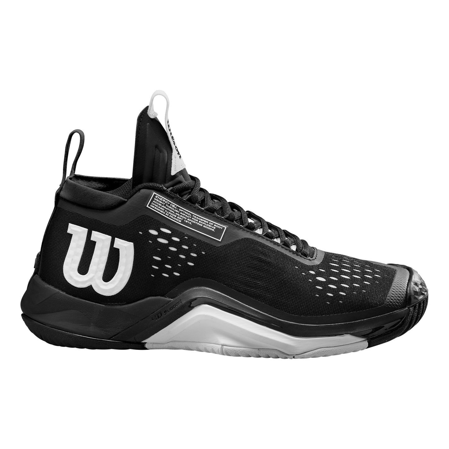Wilson Rush Pro Tour Mid Scarpa per tutte le superfici Uomini - nero,