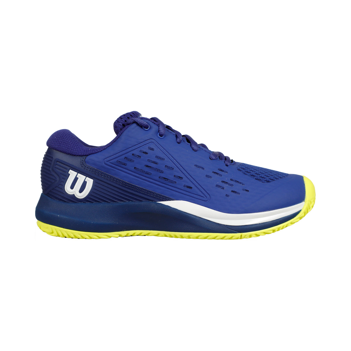 Wilson Rush Pro Ace Scarpa per tutte le superfici Bambini - blu, giallo neon