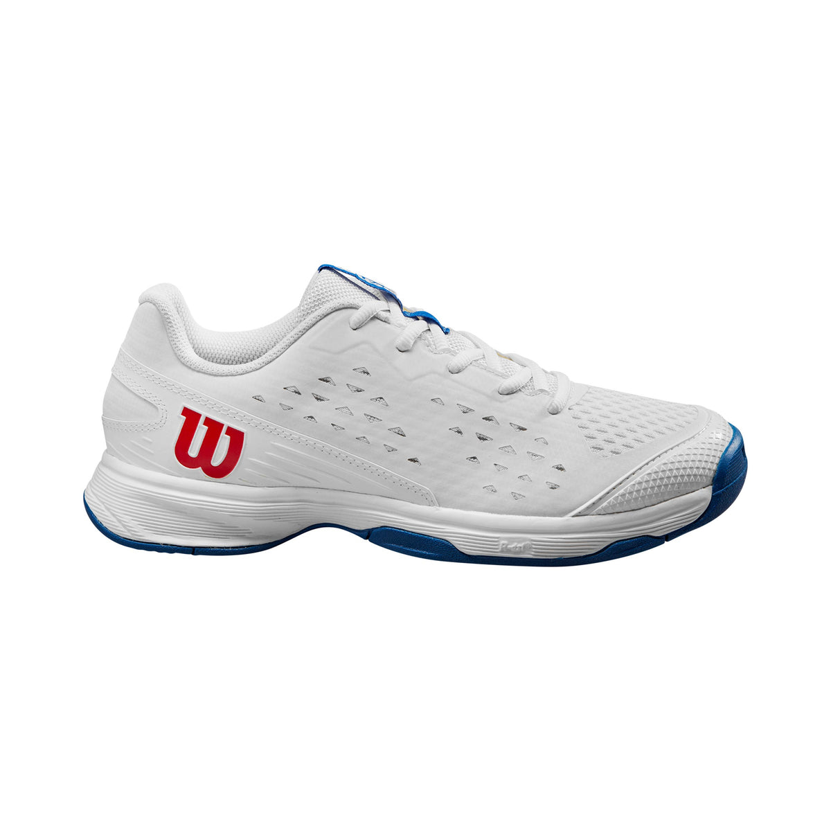 Wilson Rush Pro Scarpa Per Tutte Le Superfici Bambini-Bianco,Blu